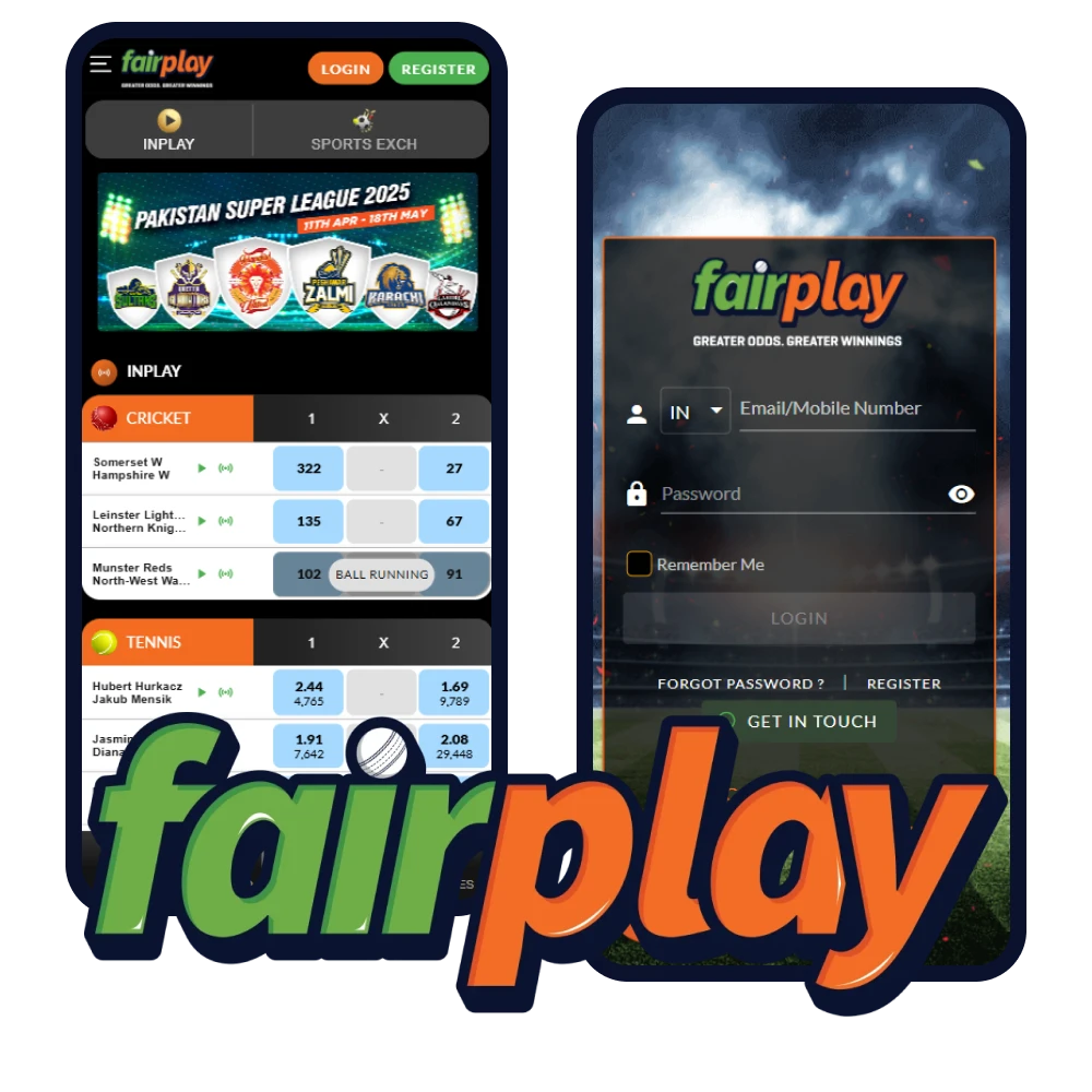 Download the FairPlay app to your Android or iOS device.
